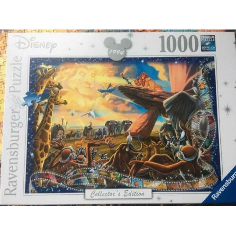 Puzzel The Lion King 1000 stukjes