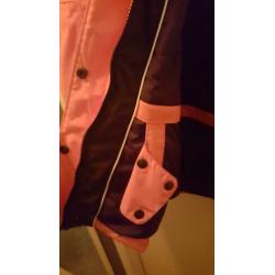 Dames wintersportjack XL roze