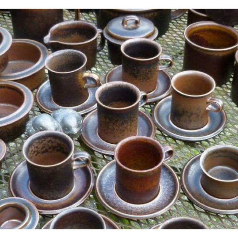 Arabia Ruska servies borden brood sla schalen melkkan k + s