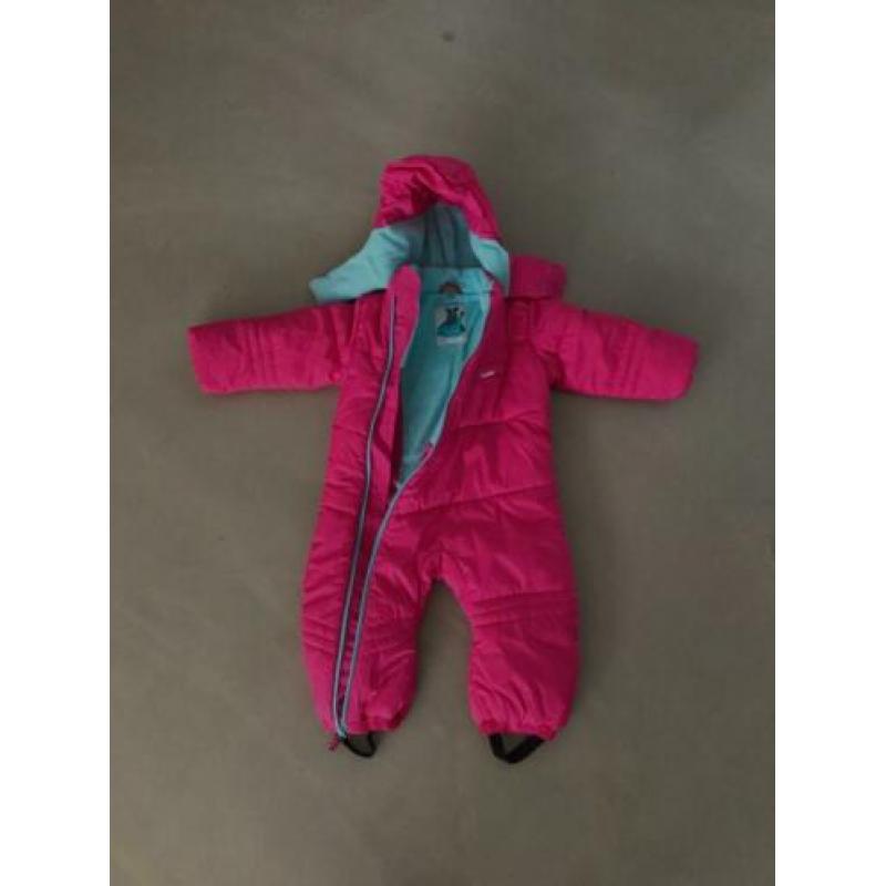 Wed'ze Slee-/Skipak-Peuter-Roze-Warm-Waterdicht-86/92