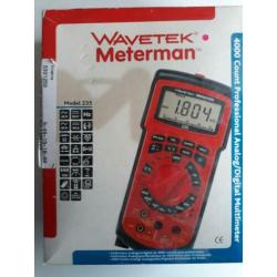 Wavetek Meterman Multimeter Model 235