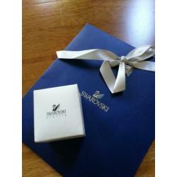 Originele Swarovski ring met parel (maat S =16,45)