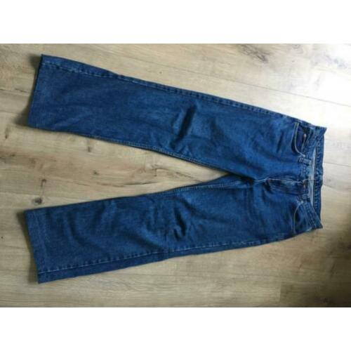 LEE klassieke blauwe spijkerbroek/jeans maat 32/34
