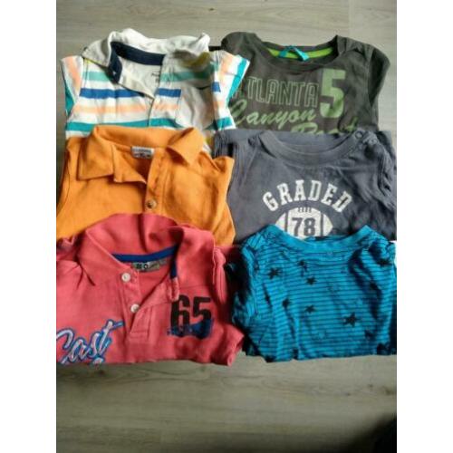 13-delig Pakket jongens kleding baby maat 80/86 (zomer)