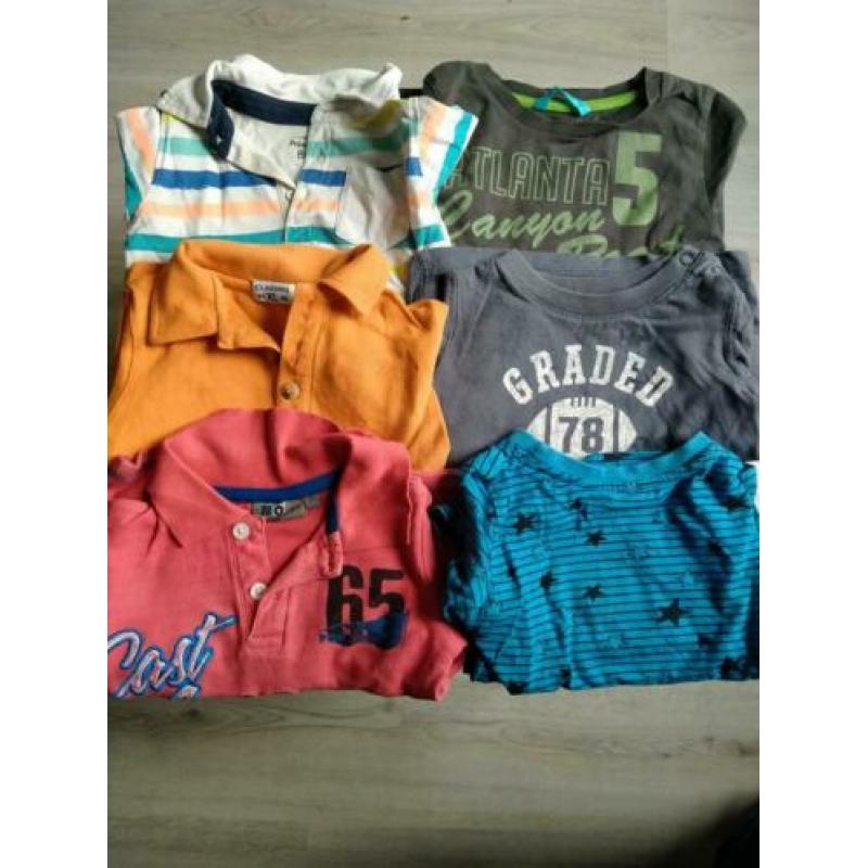 13-delig Pakket jongens kleding baby maat 80/86 (zomer)