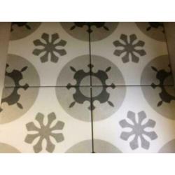 AANBIEDING Vloer+wandtegls -20x20cm pattern,Cement € 39.50