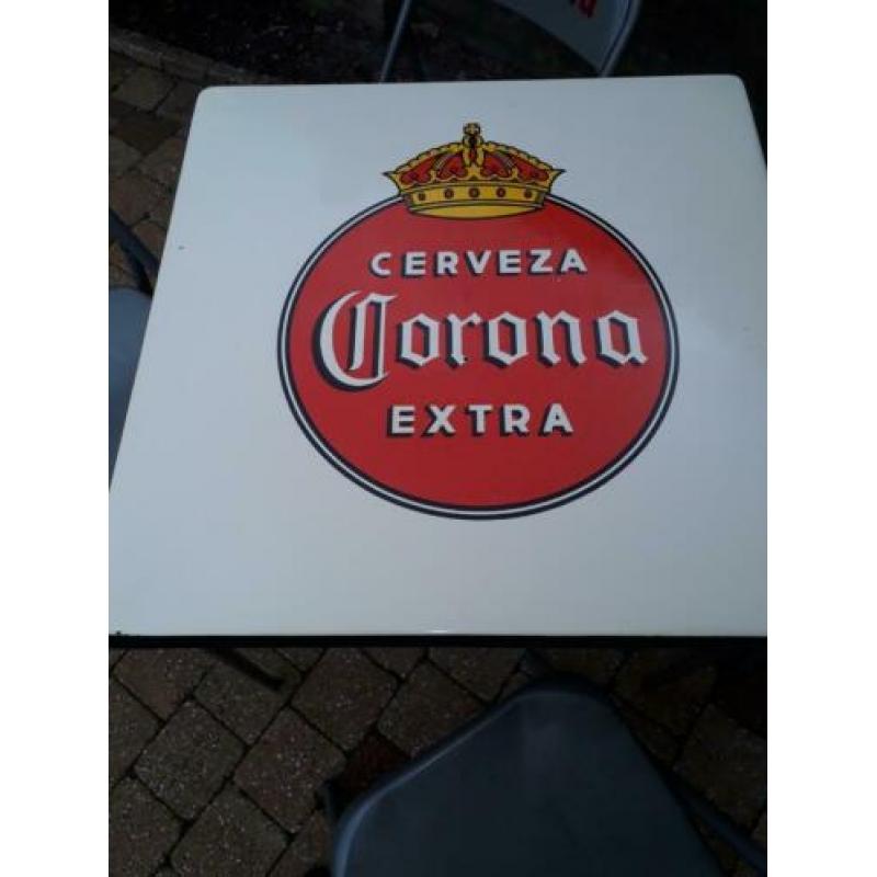 Emaille Carona terras bistro set