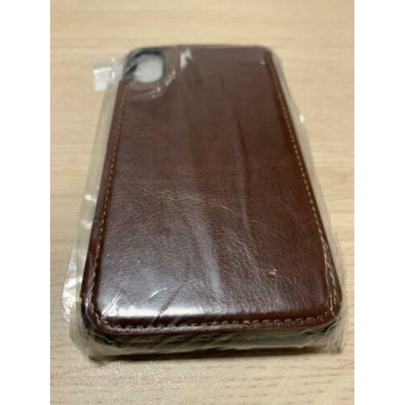 Nieuwe IPhone XR leder telefoonhoesje