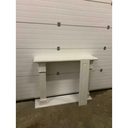 Crème kleur marmer schouw