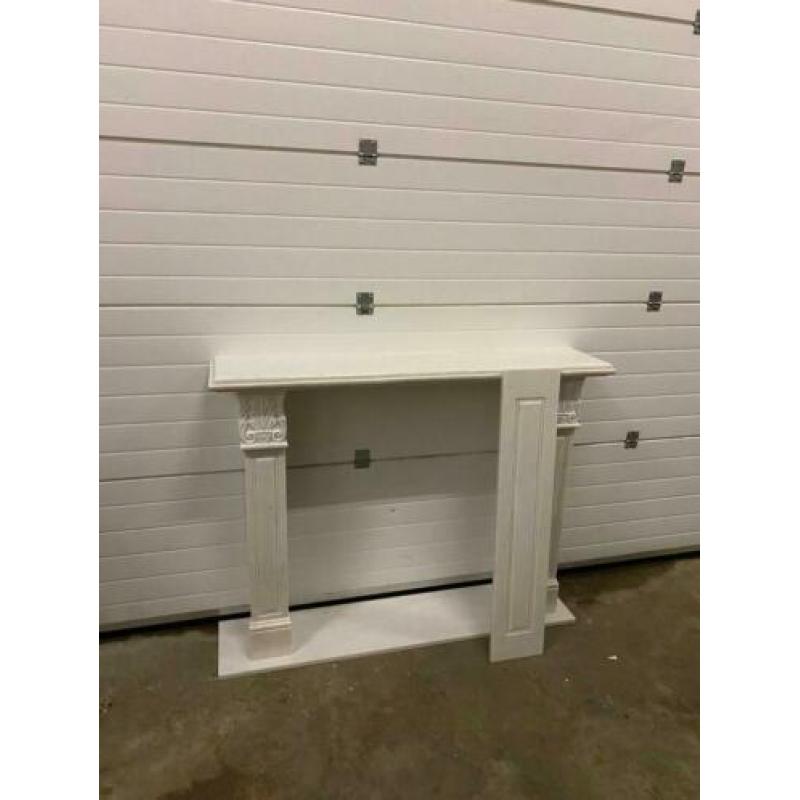 Crème kleur marmer schouw