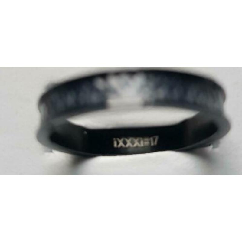 Ring van Ixxxi - zwart in maat 17