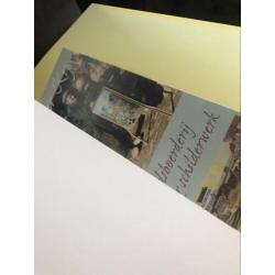 Prachtig Boer Kip schilder beeldend Kunstenaar nieuw boek