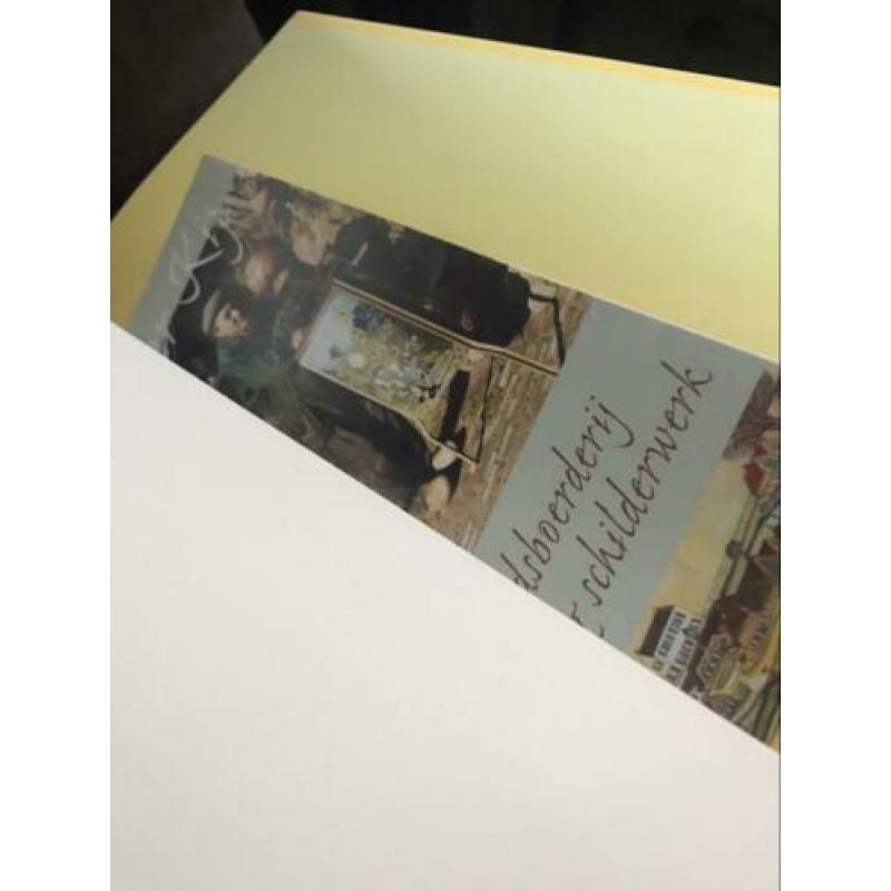Prachtig Boer Kip schilder beeldend Kunstenaar nieuw boek
