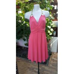 ZGAN prachtige roze APART jurkje mt M 38/40, jurk