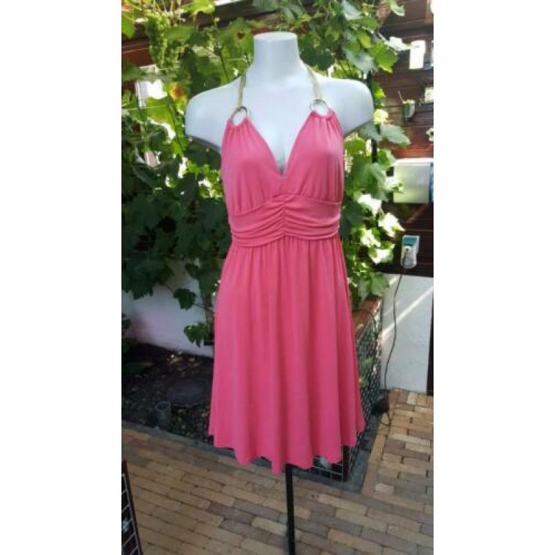 ZGAN prachtige roze APART jurkje mt M 38/40, jurk