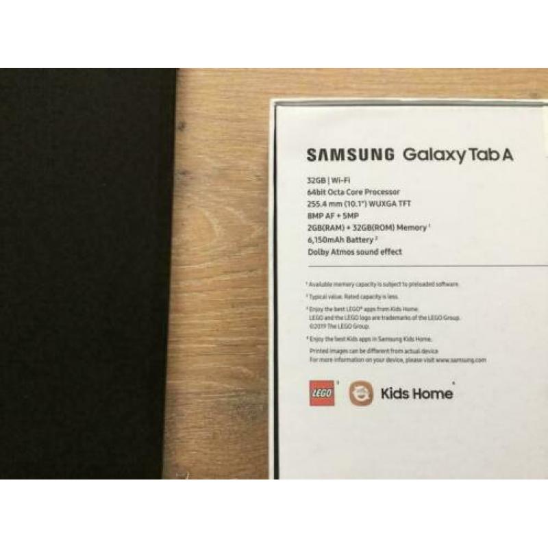Samsung tablet TabA 32 GB 10,1 inch