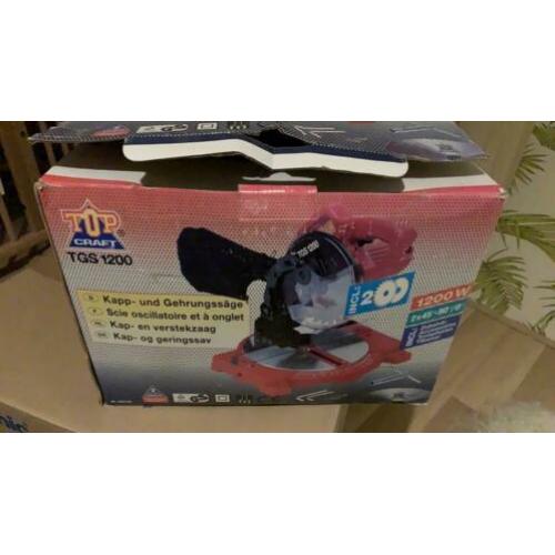 Topcraft TGS 1200 kap en verstekzaag