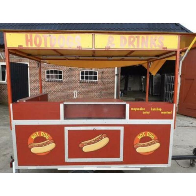 Hotdog Foodtruck, verkoopwagen