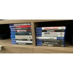 PS4 500gb/3controllers/headset/top games