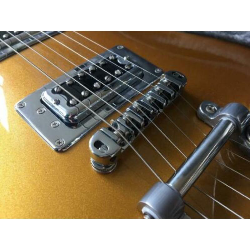 Gretsch electronatic Jet met bigsby, koffer en upgrades!