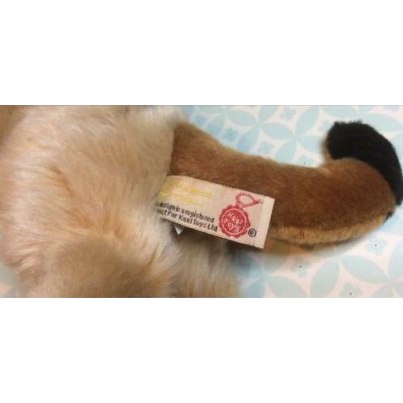 Keel Toys knuffel mangoest stokstaartje