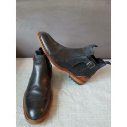 Floris van Bommel donkerblauwe boots maat 40