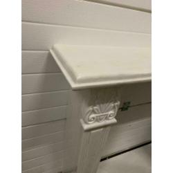 Crème kleur marmer schouw