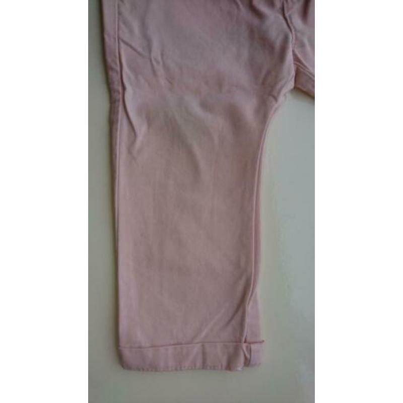 Schitterende, zacht roze broek / chino, Zara, maat 74