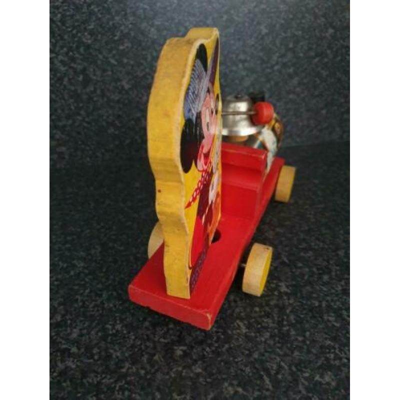 Vintage Fisher Price Mickey Mouse CHOO CHOO TRAIN 1949