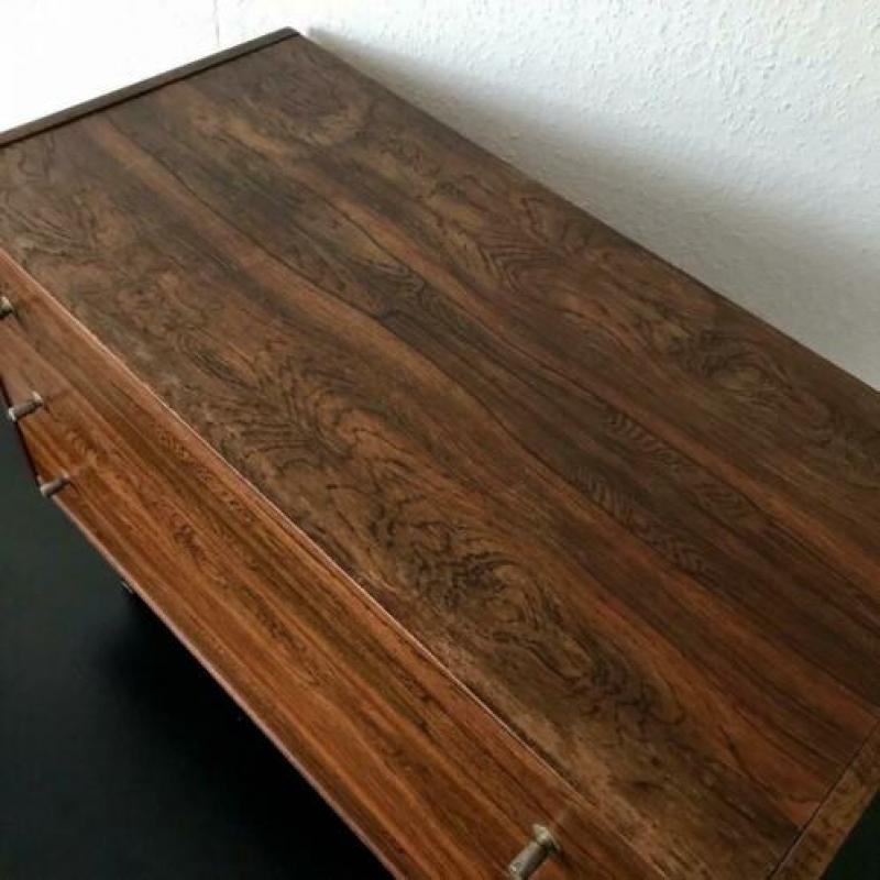Kast ladenkast hout vintage retro mid century design