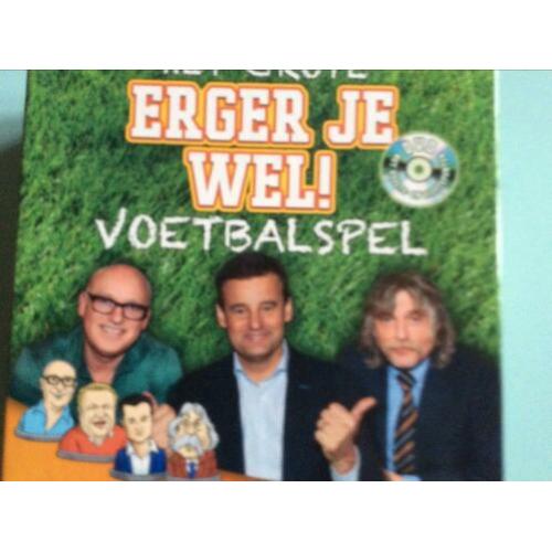 Nieuw spel: Erger je wel.Voetbalspel