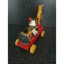 Vintage Fisher Price Mickey Mouse CHOO CHOO TRAIN 1949