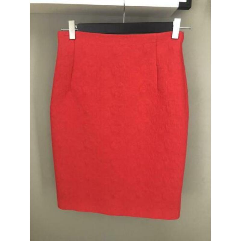 Vanilia koker rok roze maat 34