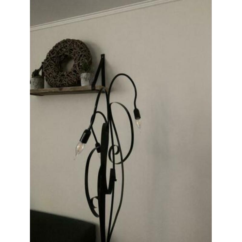 Sierlijke set hoogglans zwarte lampen