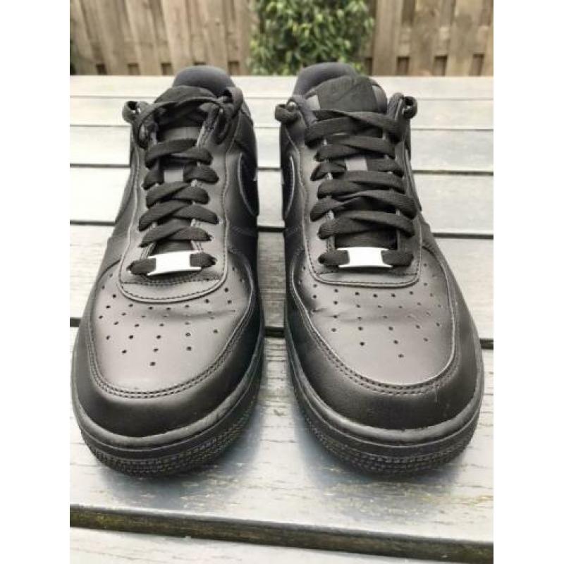 Nike Air Force Black ( Maat 43 )