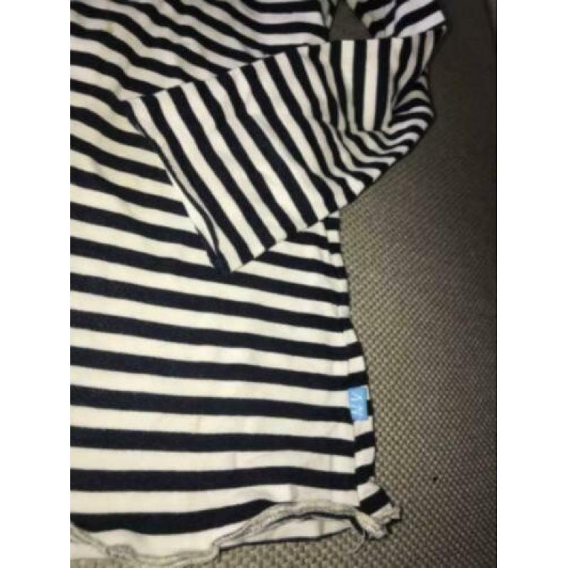 Ninni vi longsleeve blauw blauwe shirt 122 128