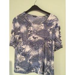 Gerry Weber 2 t-shirts. Maat 46-48 VERKOCHT