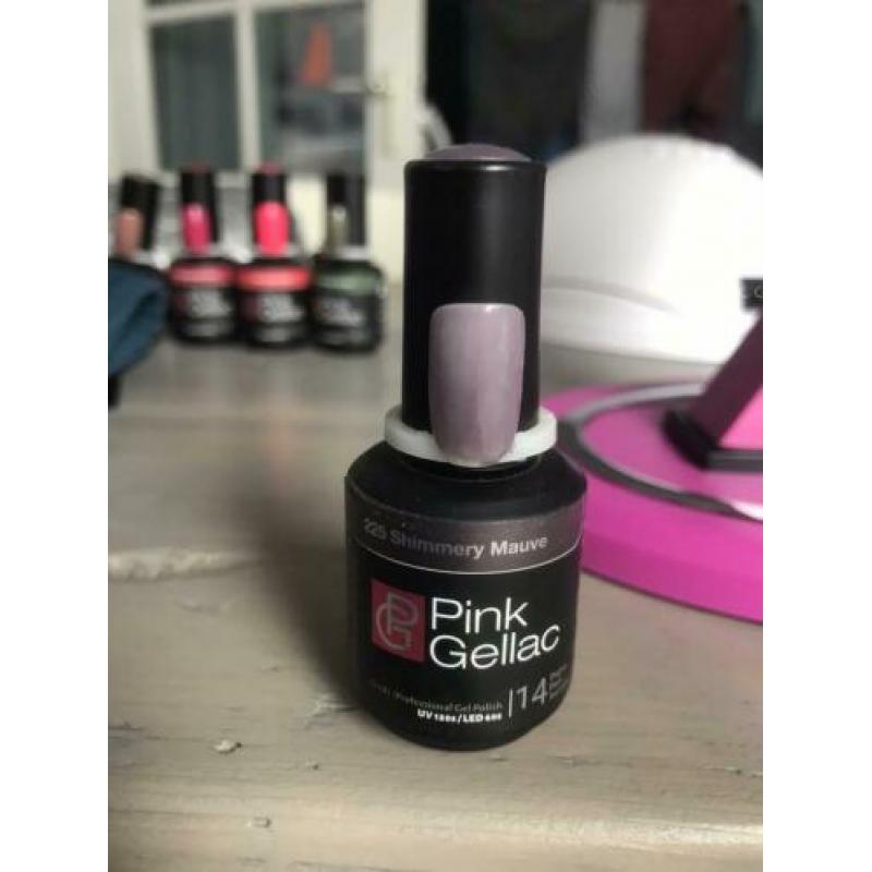 Pink Gellac 8 stuks. Diverse kleuren.