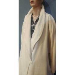 Vintage jas (70s/80s) van wol- cashmere mix ( MT 40)