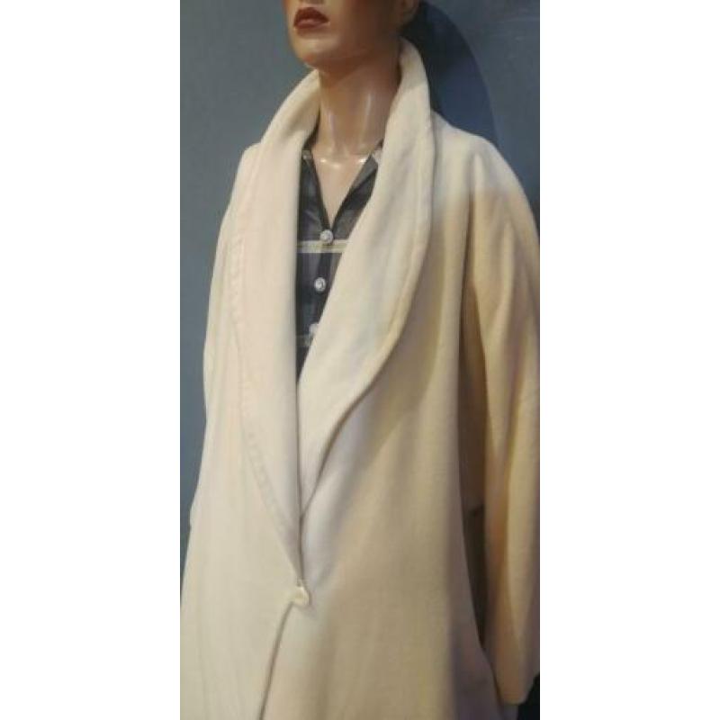 Vintage jas (70s/80s) van wol- cashmere mix ( MT 40)