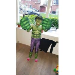 HULK pak compleet met masker en MEGA handschoenen