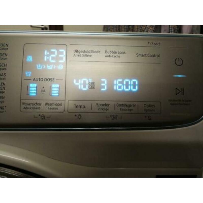 10 kg A+++ Samsung WW10M86INOA QuickDrive Jaar oud,1600 tpm
