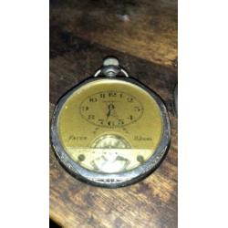 2 vestzakhorloges oa 1met chronometer lopen niet