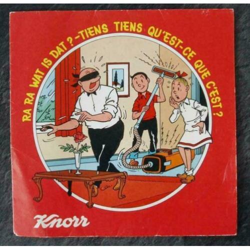 Flexidisc Suske en Wiske Knorr Ra Ra wat is dat Vandersteen