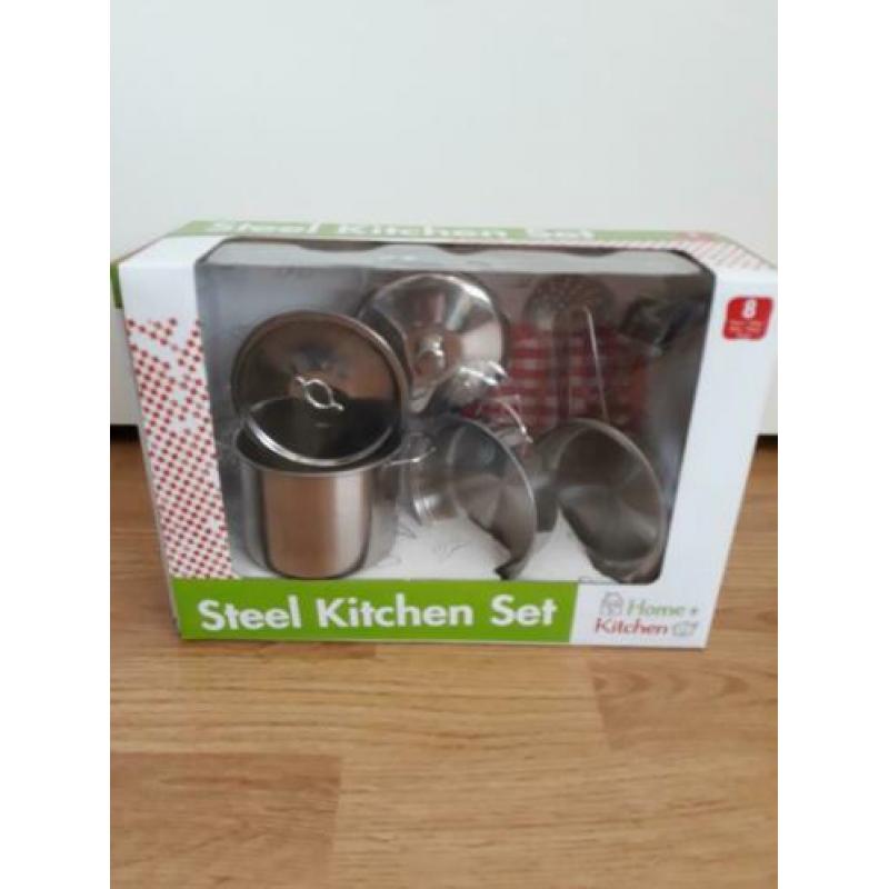 keuken pannen set nieuw