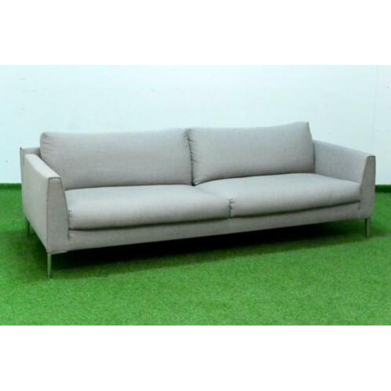?? Als NIEUW grijze stoffen Design on Stock Heelz bank