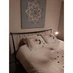 Smeedijzeren bedframe te koop