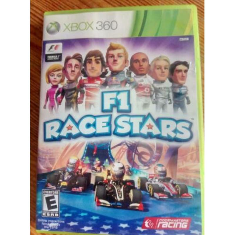 F1 race stars Xbox 360
