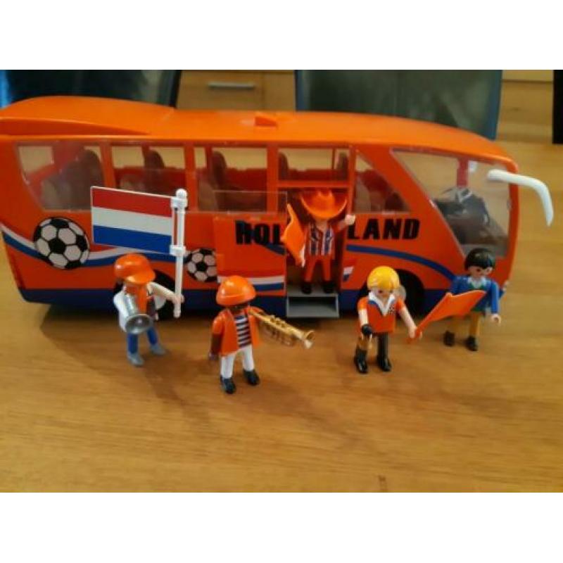 Playmobil 5025 Supportersbus oranje