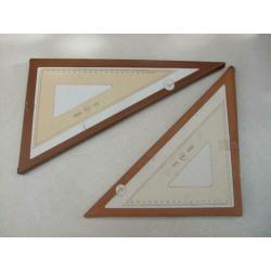 Driehoeken 45°-60° Plexiglas